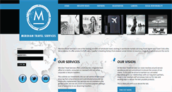 Desktop Screenshot of meridian-travel-services.com